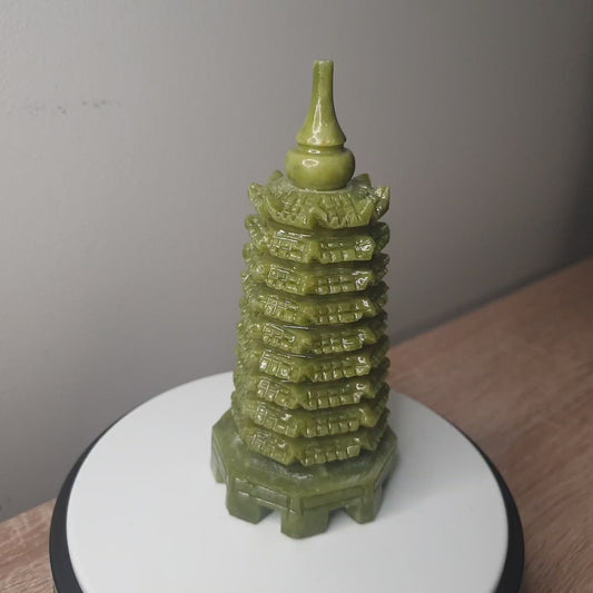 Education - Study Tower Serpentine Crystal