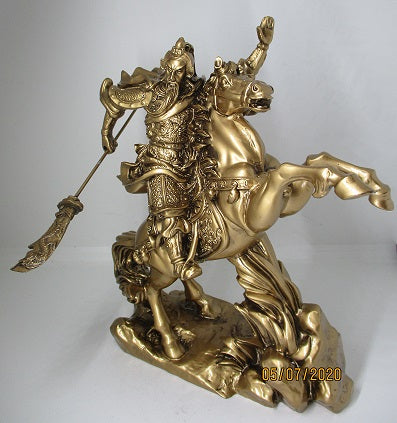 Guan Yu Warrior on Horseback