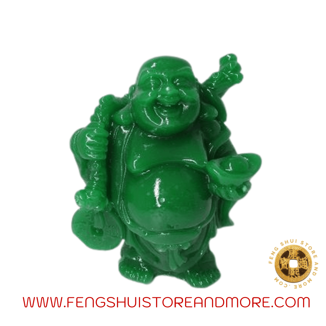 Buddha with Money Bag, Yuan Bao and Coin