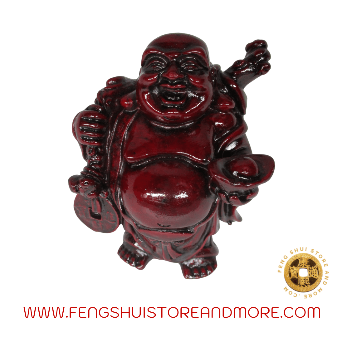 Buddha with Money Bag, Yuan Bao and Coin