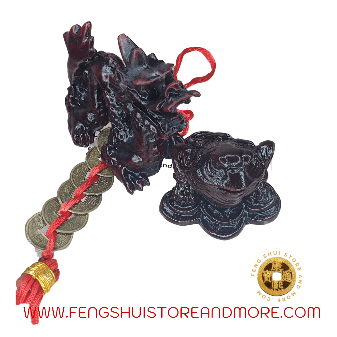 Dragon and Three Legged Coin Frog