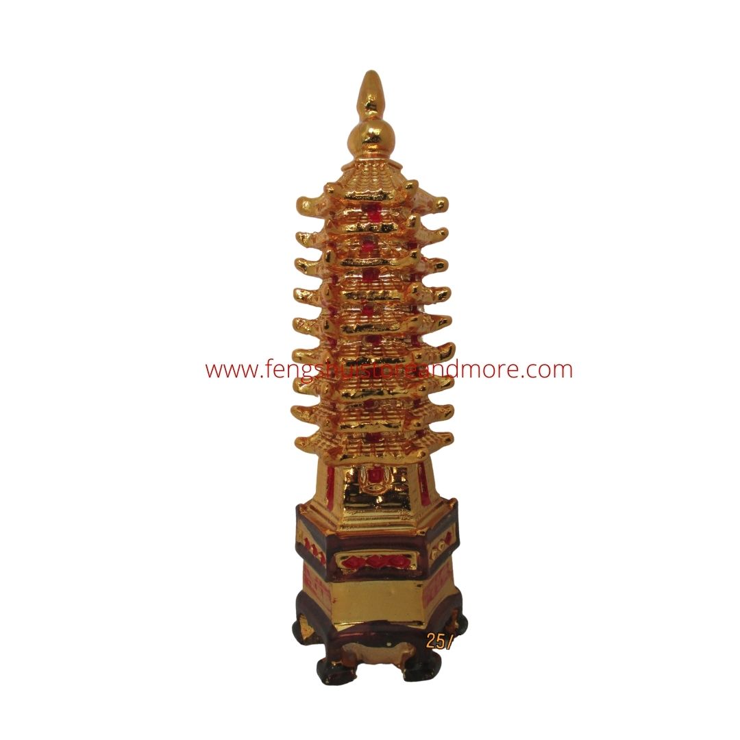Education-Tower-medium-gold-colour-resin-material-.
