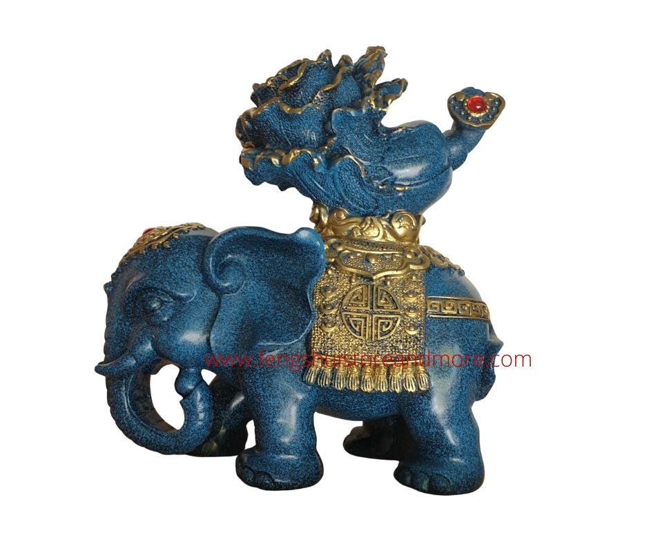 Elephants with Wulou, Pak Choy & Ruji