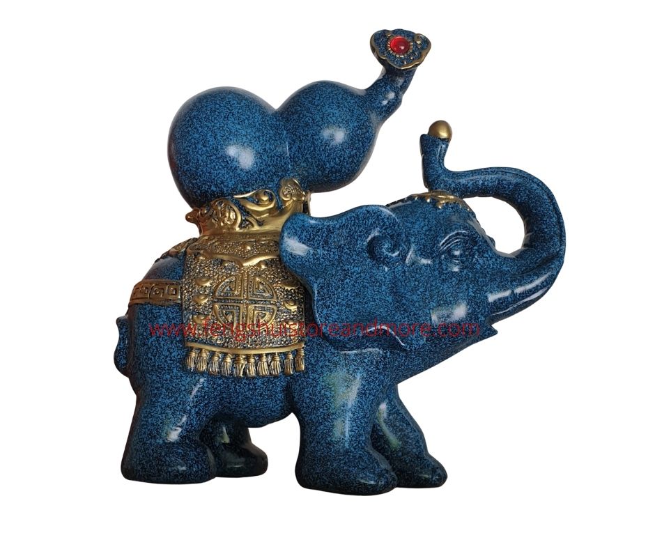 Elephants with Wulou, Pak Choy & Ruji