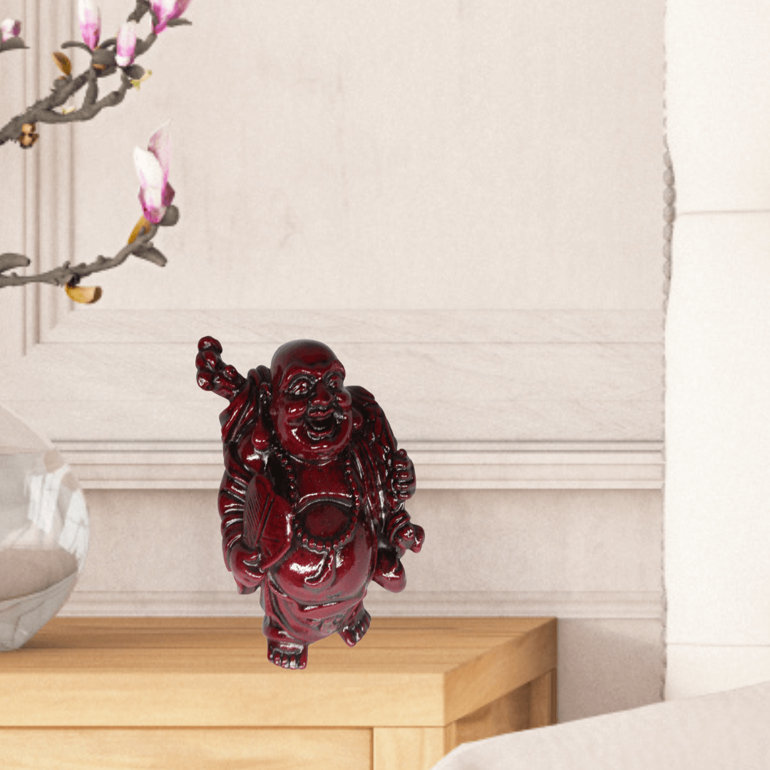 Buddha with Money Bag, Wulou and Tablet of Dreams