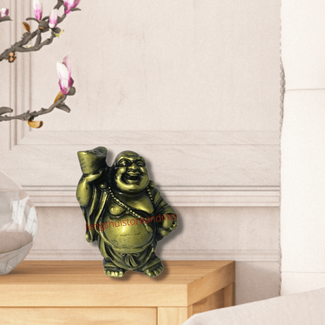 Buddha with Yuan Bao and Wulou