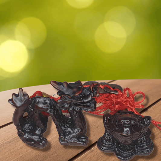 Dragon and Three Legged Coin Frog