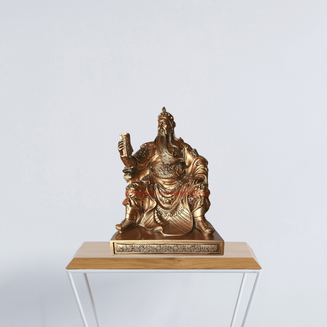 Guan Yu Warrior Seated