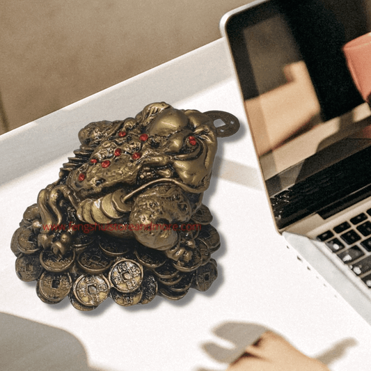 Three Legged Coin Frog B Medium