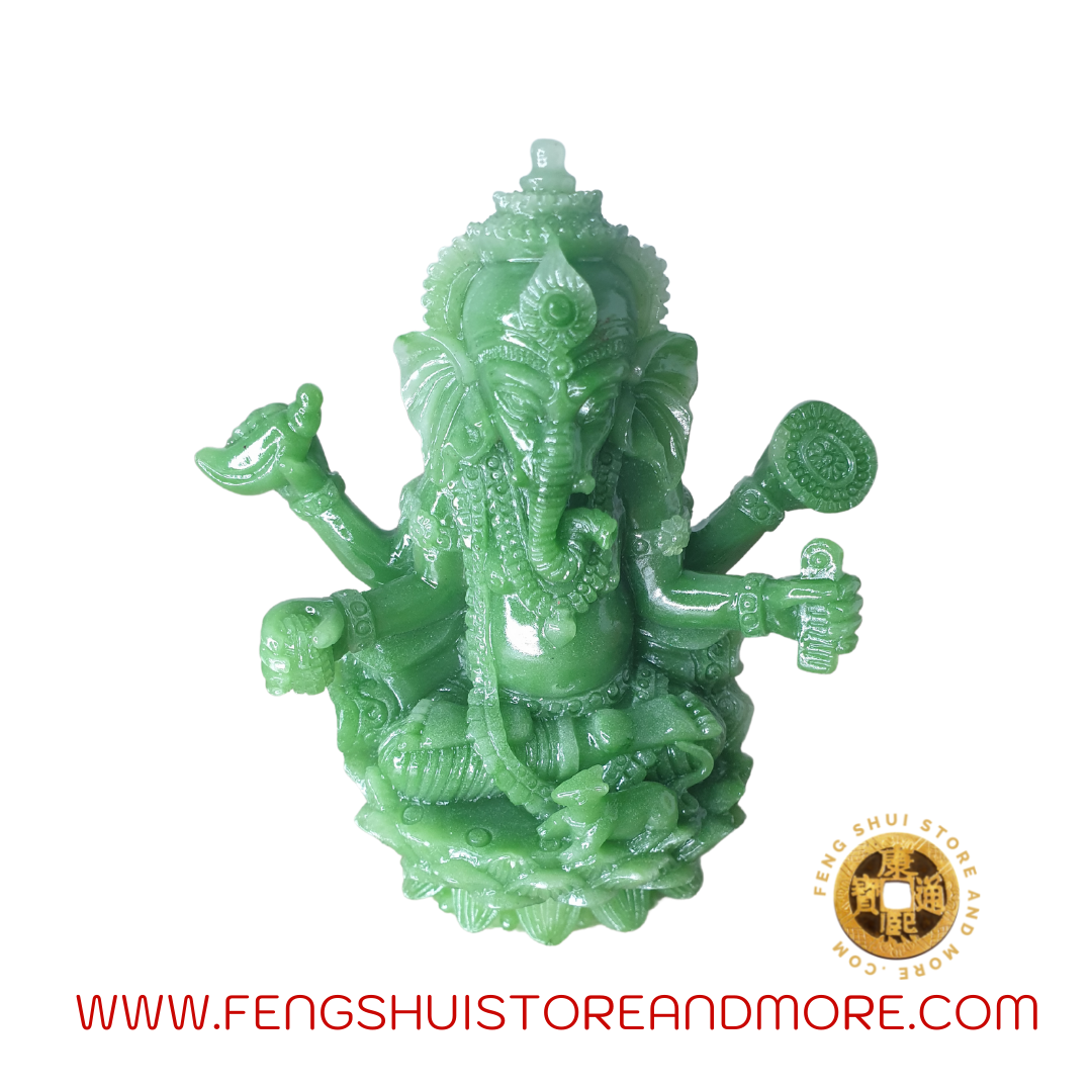Ganesha Jade Coloured Resin Medium
