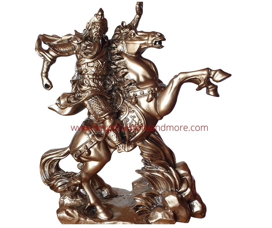 Guan Yu Warrior on Horseback