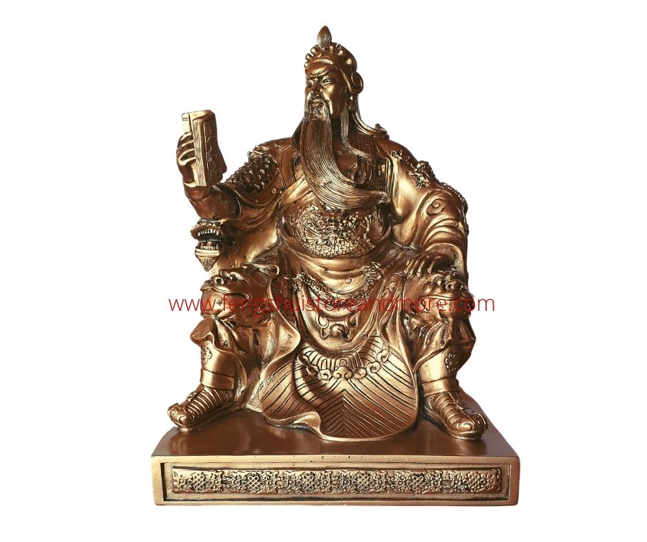 Guan Yu Warrior Seated