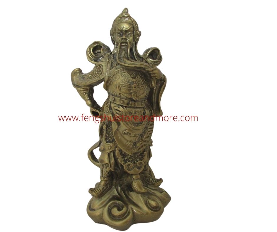 Guan Yu  Warrior Bronze Colour