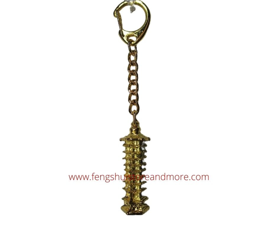 Education Tower Keyring