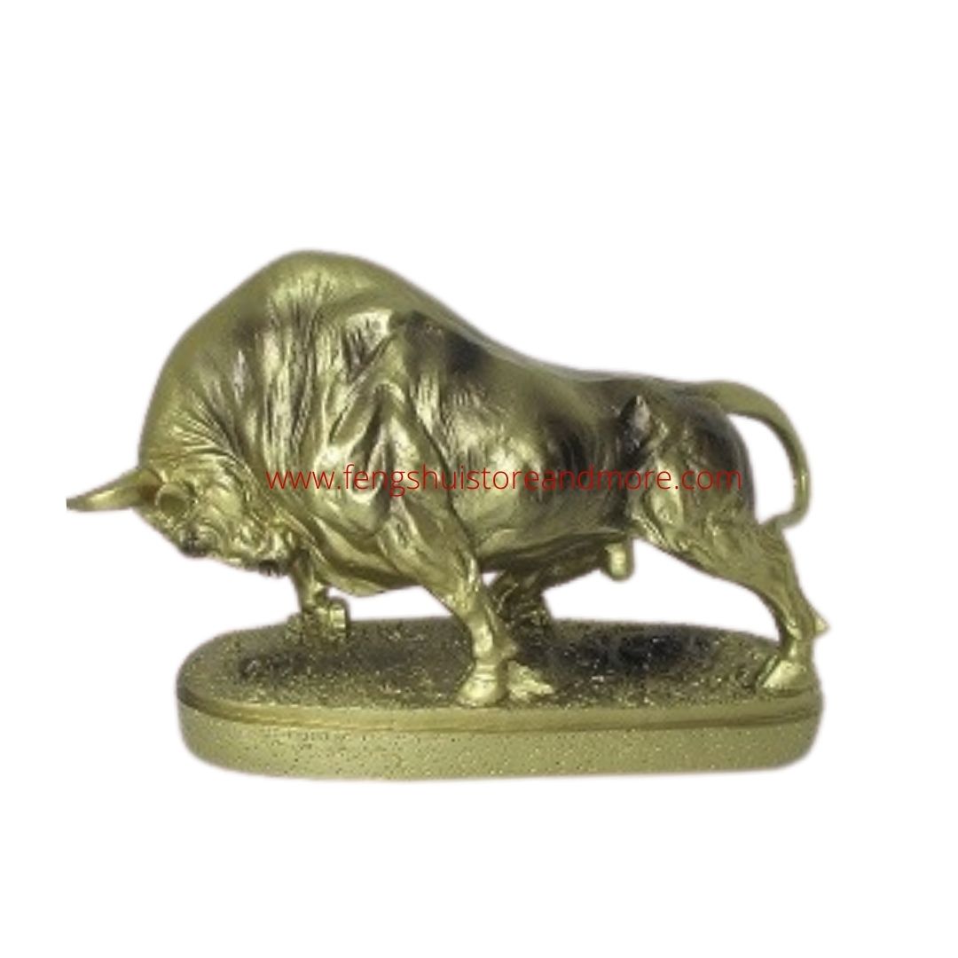 Golden Ox Statue