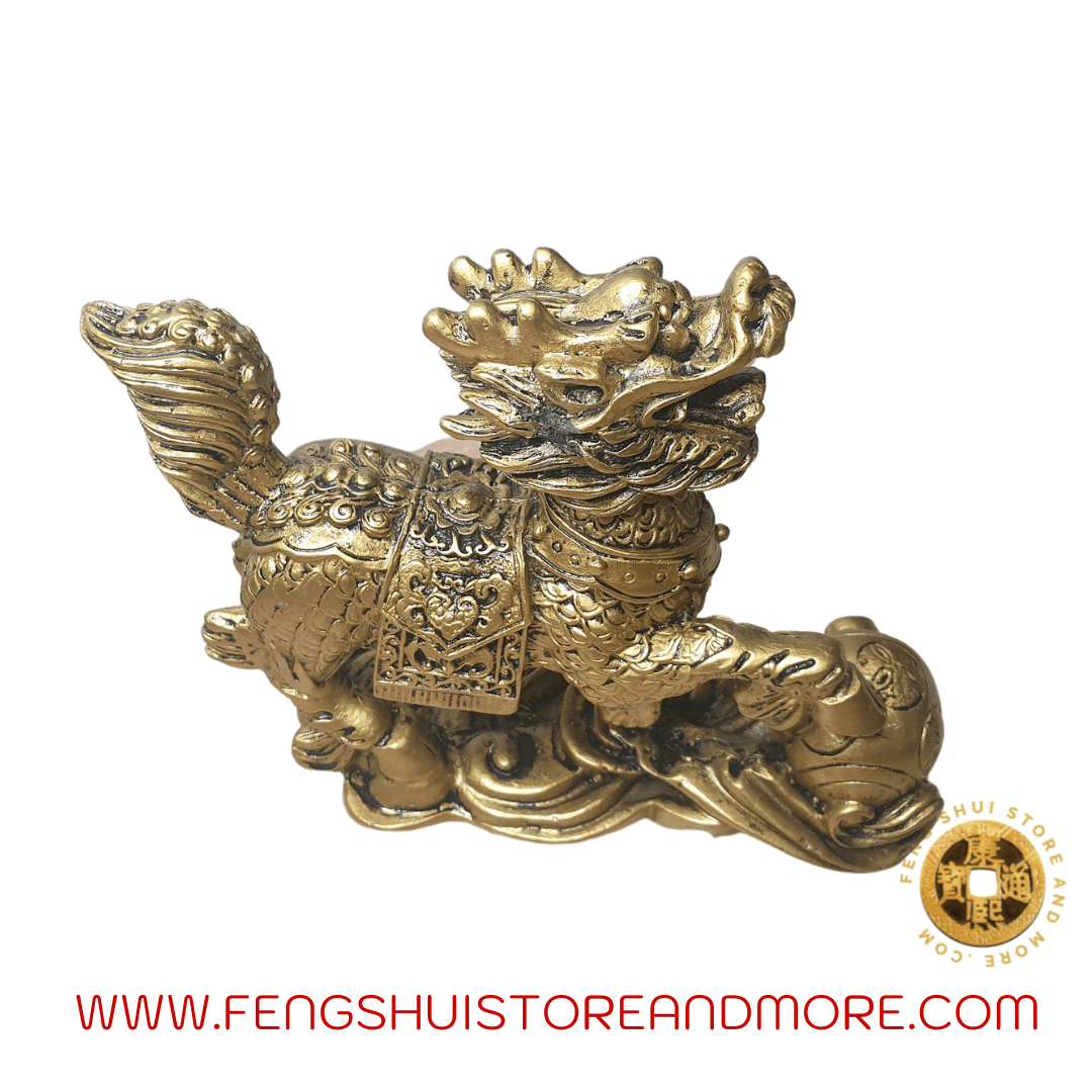 Qi Lin Statues Set of 2