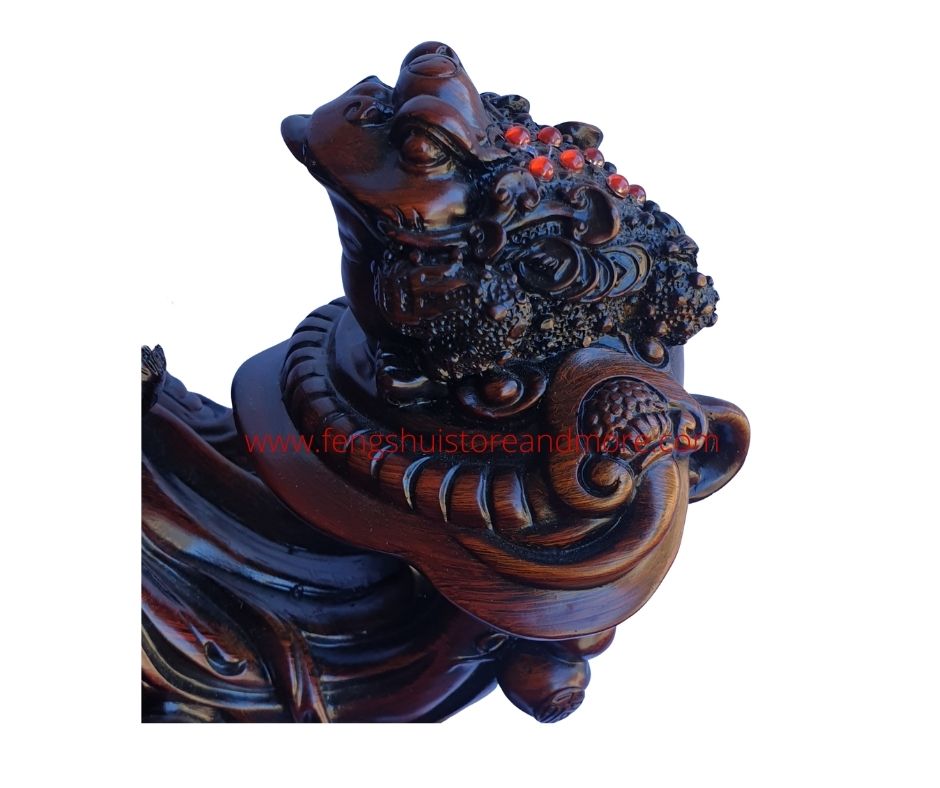 Ruji with Three Legged Coin Moon Frog and Wulou