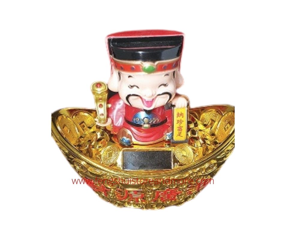 Tsi Shen with Scroll and Ruji Solar  West Medium