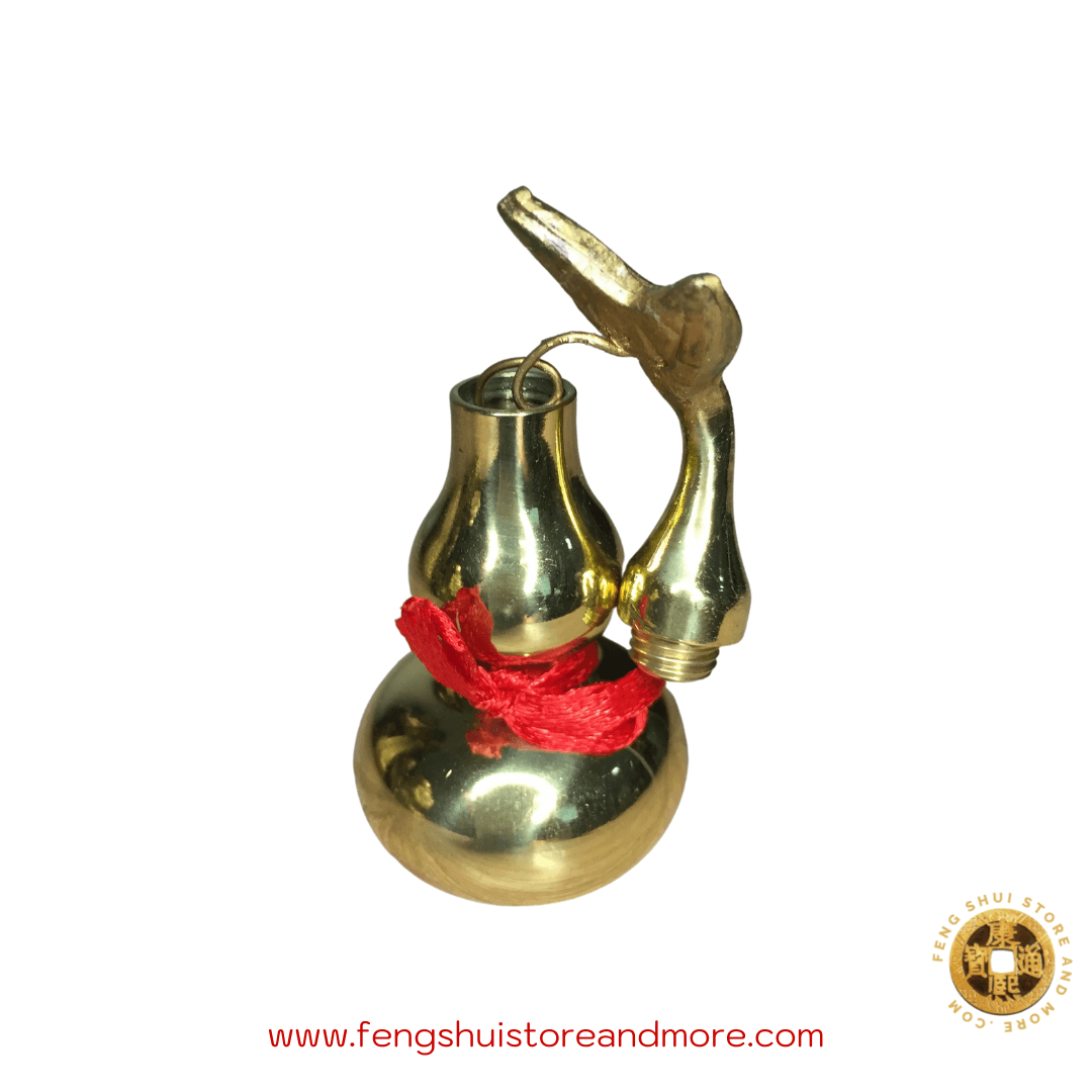 Wulou with Leaf lid Brass Mini