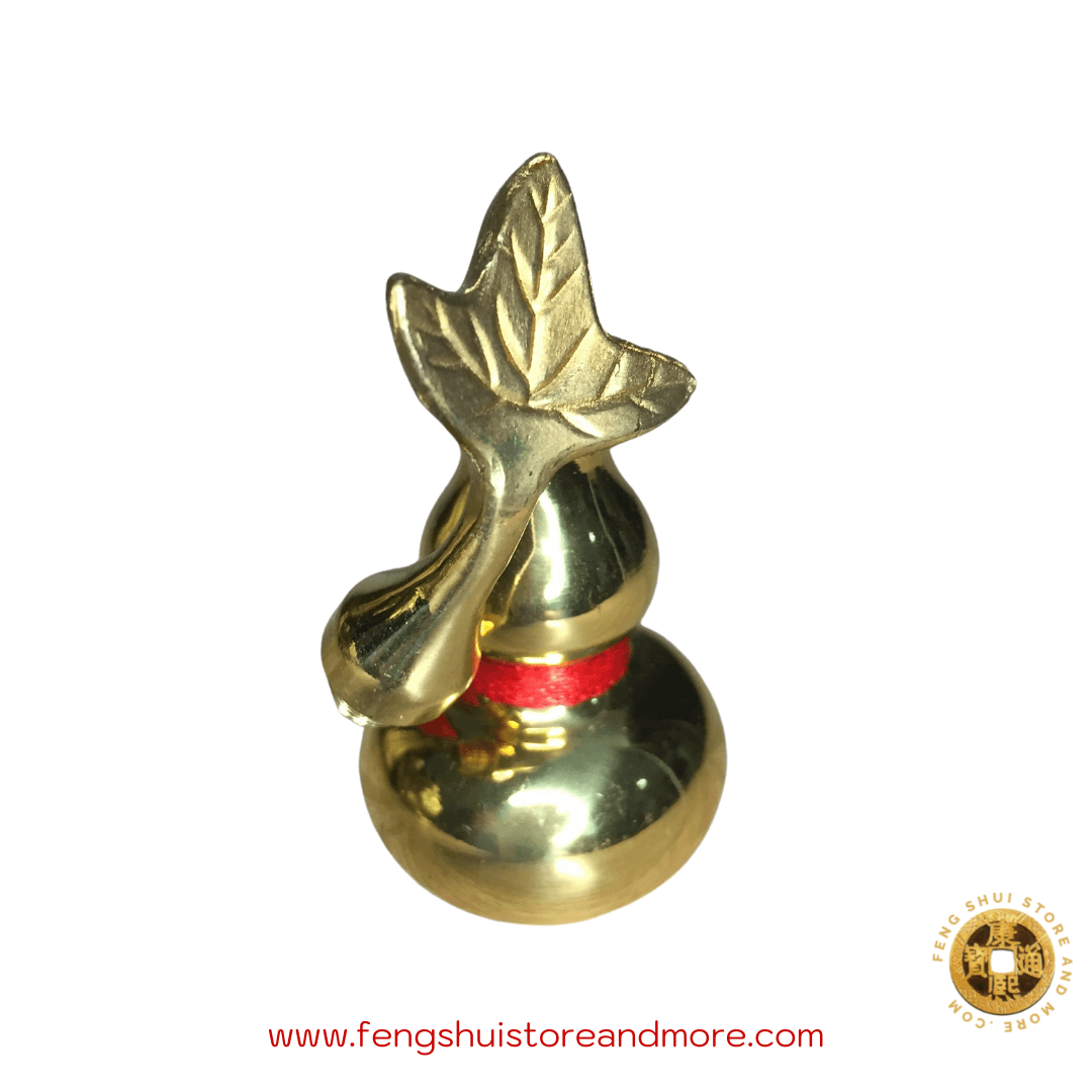 Wulou with Leaf lid Brass Mini