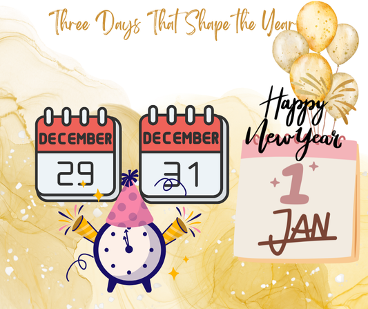 Three Days That Shape the Year