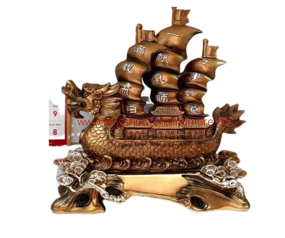 Dragon-Boat-wealth-boat-carries-auspicious-coins-wealth-chests-the-bringing-of-abundance-to-your-home-or-office-bronze-colour-resin-material-feng-shui-australia