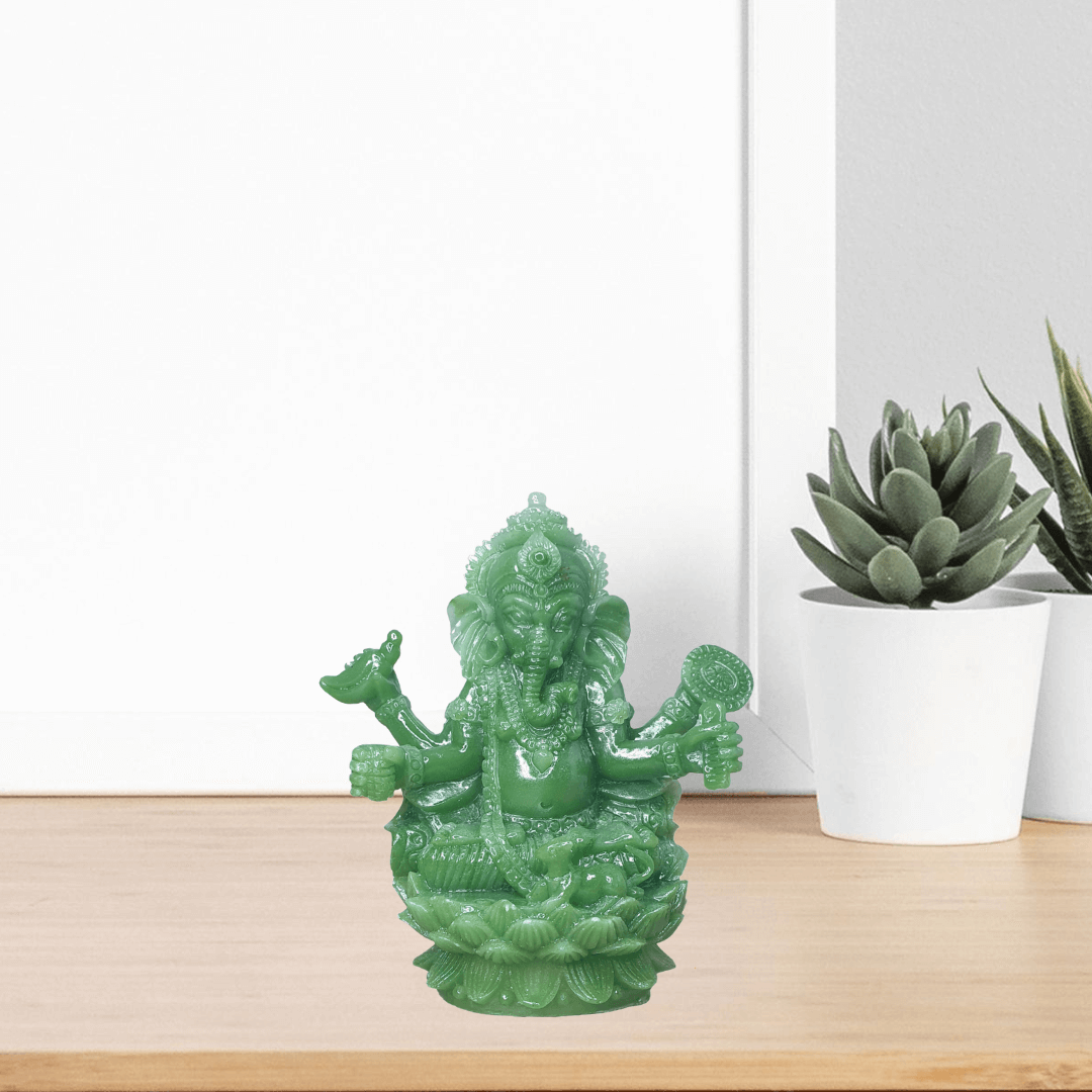 Ganesha - Jade small