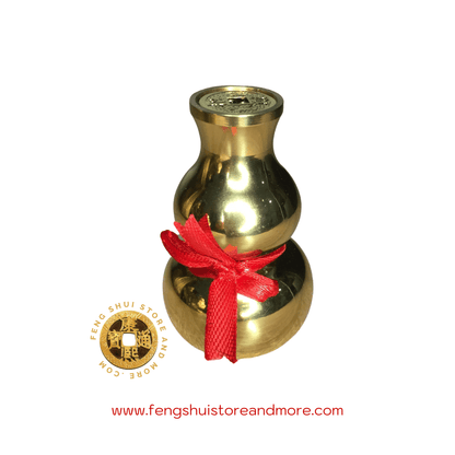 Wulou with Coin Lid -Brass Tiny
